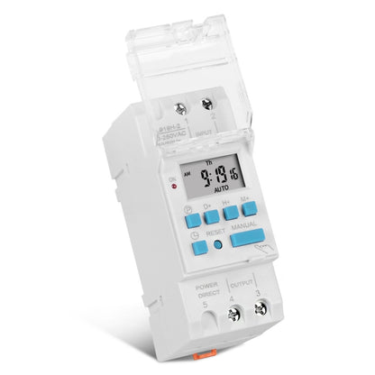 SINOTIMER TM919H-3 24V 16A DIN Rail 4 Pins Voltage Output Digital Switch Timer Automatic Cycle Timing Controller - Switch by SINOTIMER | Online Shopping UK | buy2fix