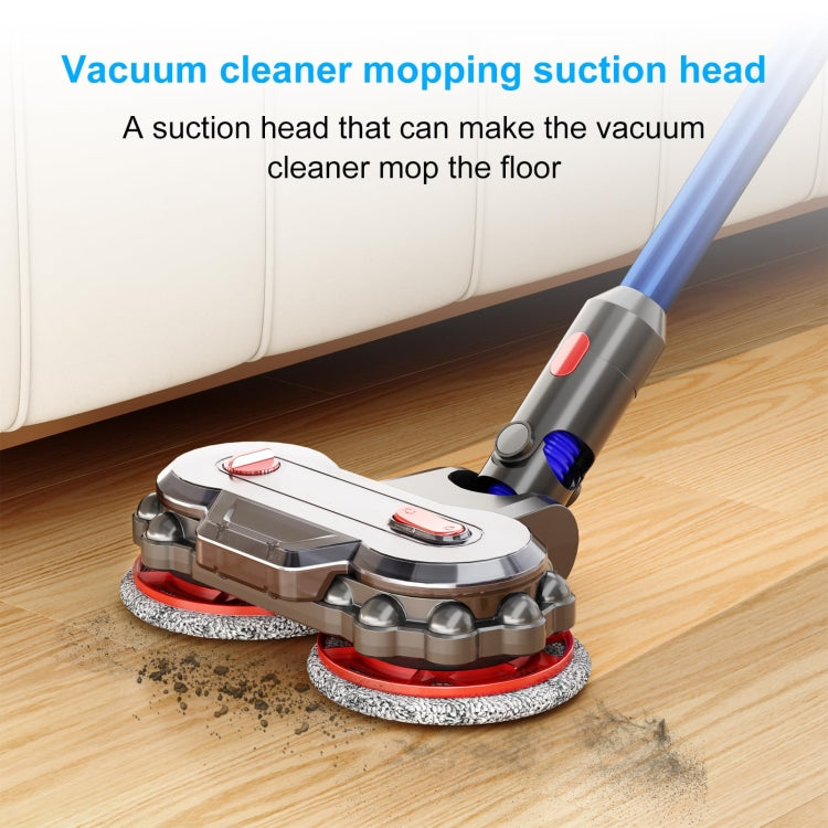 For Dyson V7 / V8 / V10 / V11 / V15 / G5  Vacuum Cleaner Electric Mop Head with Detachable Water Tank and 6 Mop Pads - For Dyson Accessories by buy2fix | Online Shopping UK | buy2fix