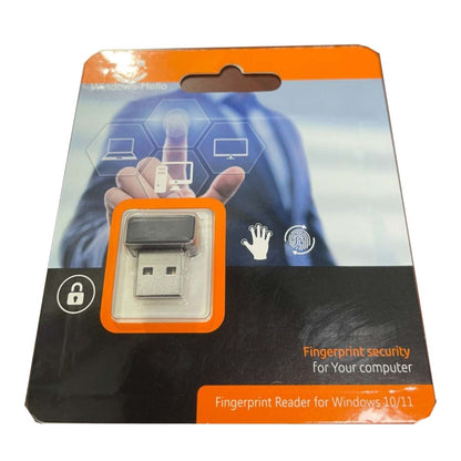 Windows Hello Fingerprint Reader Security Key for Windows 10 / 11(Silver) - Gadget by buy2fix | Online Shopping UK | buy2fix