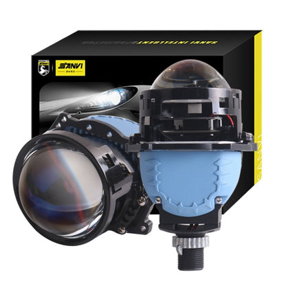 Sanvi 3-Inch LED 6000K Dual-Light Lens Car Headlight, Right-Hand Drive - LED Headlamps by Sanvi | Online Shopping UK | buy2fix