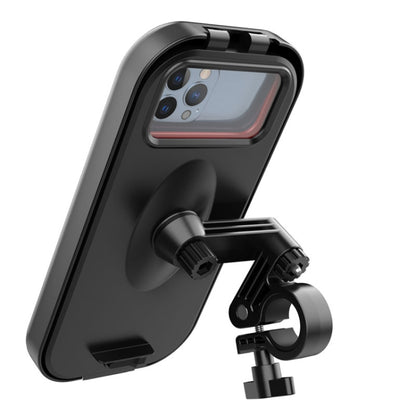 Waterproof Motorcycle Bicycle Cell Phone Holder 360 Rotating Riding Navigation Holder, Model: Handlebar Stand - Holder by buy2fix | Online Shopping UK | buy2fix