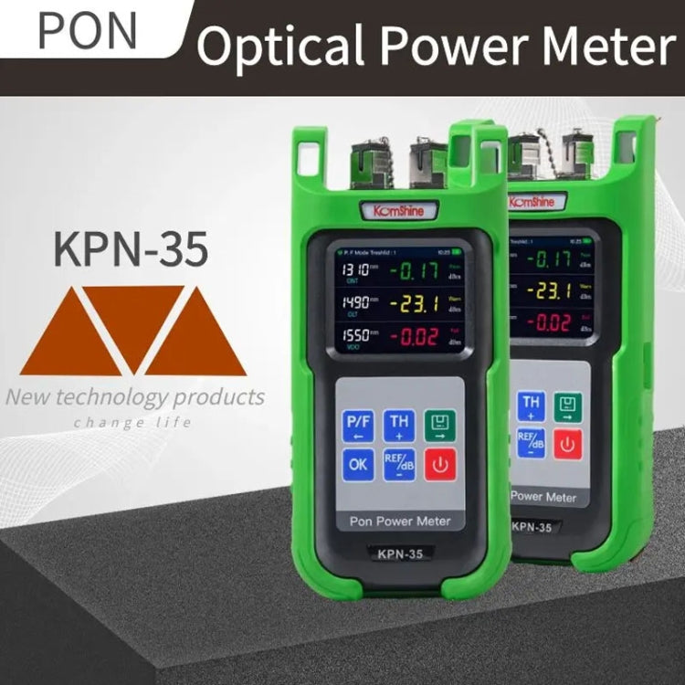 Komshine KPN-35 High Precision PON Optical Power Meter 1310/1490/1550nm Fiber Tester(SC/APC Interface) - Fiber Optic Test Pen by Komshine | Online Shopping UK | buy2fix