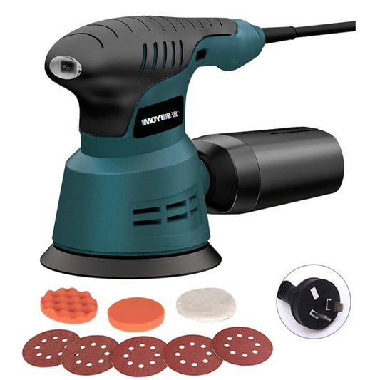 8pcs /Set AU Plug MOYI Small Polishing Sandpaper Machine Woodworking Electric Disc Sander - Abrasive Tools & Accessories by MOYI | Online Shopping UK | buy2fix