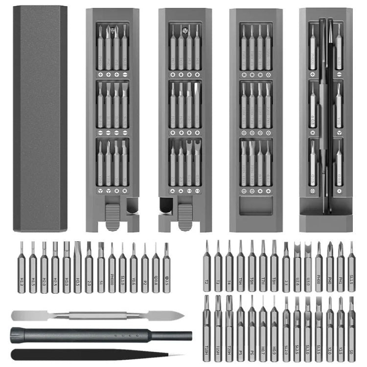 44-in-1 Precision Screwdriver Set Mobile Phone Computer Disassembly Tool - Screwdriver Set by buy2fix | Online Shopping UK | buy2fix