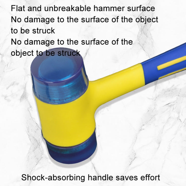 25mm Removable Floor Tile Installation Soft Hammer Door Window Hammer - Hammer by buy2fix | Online Shopping UK | buy2fix