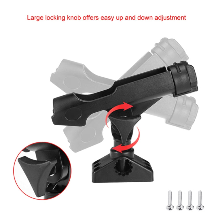 Boat Kayak 360 Degree Adjustable Fishing Rod Holder(235MM) - Marine Accessories & Parts by buy2fix | Online Shopping UK | buy2fix