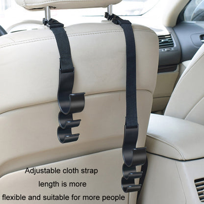 1pair Car Seat Back Umbrella Fixed Storage Hook, Style: Standard - Stowing Tidying by buy2fix | Online Shopping UK | buy2fix