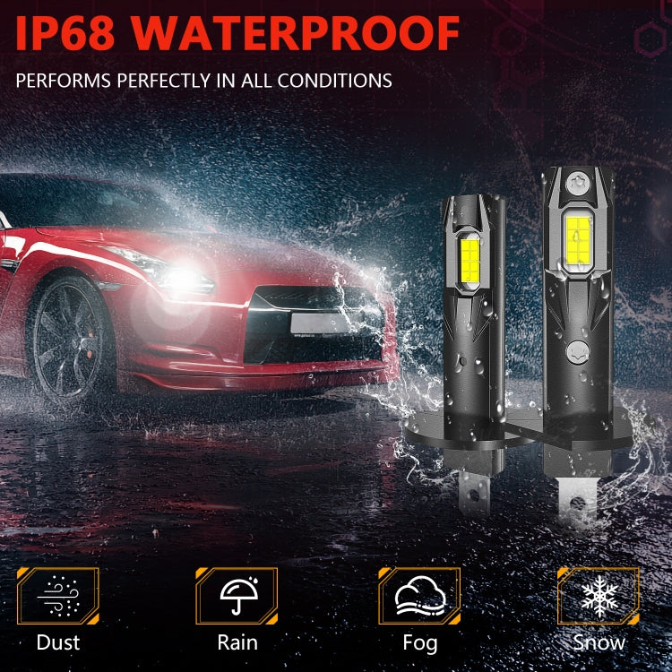 Car Universal Direct Plug LED Headlight Retrofit Bulb, Specifications: H1 - LED Headlamps by buy2fix | Online Shopping UK | buy2fix