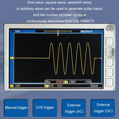 JUNTEK Programmable Dual-Channel DDS Function Arbitrary Waveform Signal Generator, Frequency: 15MHz(AU Plug) - Other Tester Tool by buy2fix | Online Shopping UK | buy2fix