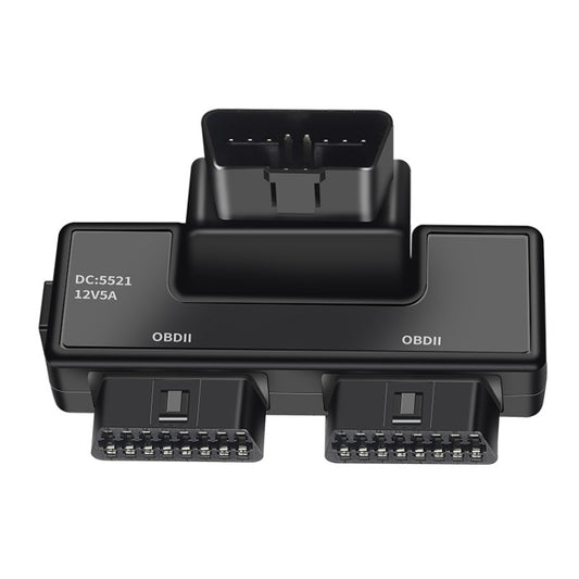 H015 OBD2 Automotive Universal 16Pin 1 To 2 Adapter - Cables & Connectors by buy2fix | Online Shopping UK | buy2fix