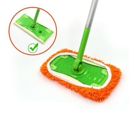 For Swiffer Sweeper and Other 10-inch Flat Mop Replacement Pads Coral Fleece Green - Handheld Cleaner & Mops by buy2fix | Online Shopping UK | buy2fix