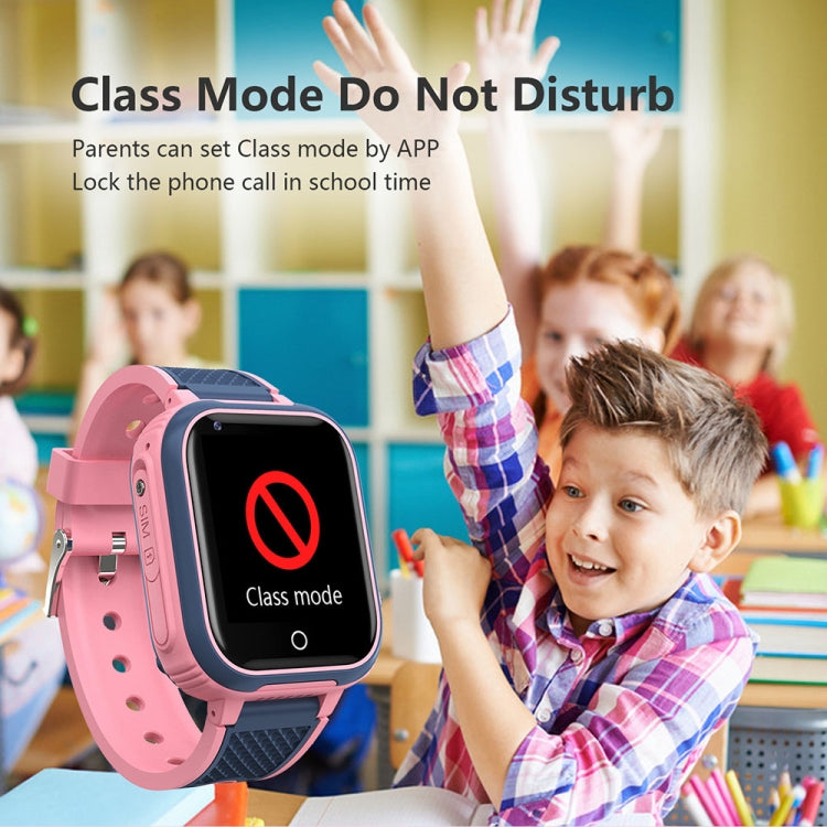 LT21 1.4-Inch 4G Global Full Network IP67 Waterproof WIFI Children Smart Watch(Pink) - Smart Watches by buy2fix | Online Shopping UK | buy2fix