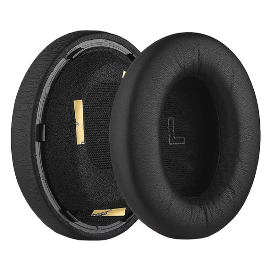 1pair For BOSE QC Ultra Headphone Leather Sponge Cover Earmuffs, Color: Black Lambskin - Earmuff & Pad by buy2fix | Online Shopping UK | buy2fix