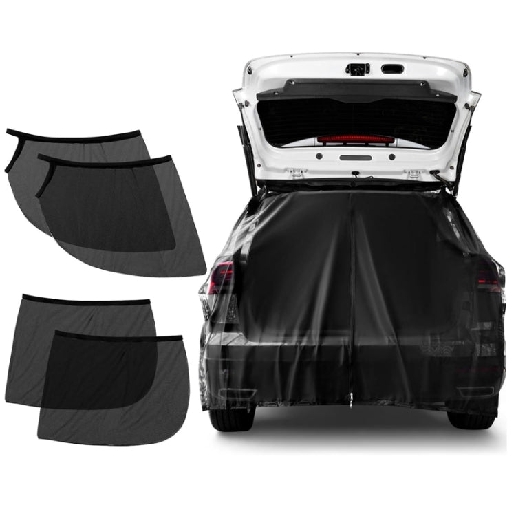 Car Rear Trunk Ventilation Shade Anti-mosquito Screen Cover, Size: XL(Set) - Window Foils & Solar Protection by buy2fix | Online Shopping UK | buy2fix