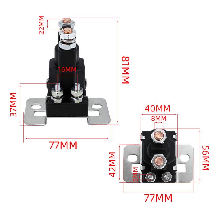 12V DC High Current Quick Start Relay For Cars And Yachts(With 100A Fuse Tube) - Relays by buy2fix | Online Shopping UK | buy2fix