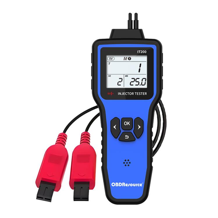 OBDResource 5V/12V Automotive Fuel Injector Custom Settings Dual Head Tester - Electronic Test by OBDResource | Online Shopping UK | buy2fix