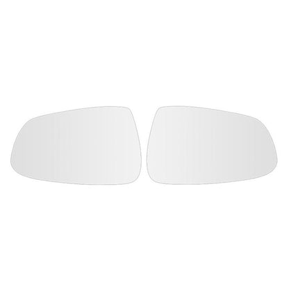 For Tesla Model S White Wide Field Of View Anti-glare Rearview Mirror Reversing Lens - Convex Mirror & Accessories by buy2fix | Online Shopping UK | buy2fix