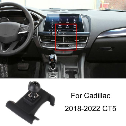 For Cadillac Car Special Mobile Phone Navigation Bracket Base, Model: 18-22 CT5 - Special Car Holders by buy2fix | Online Shopping UK | buy2fix