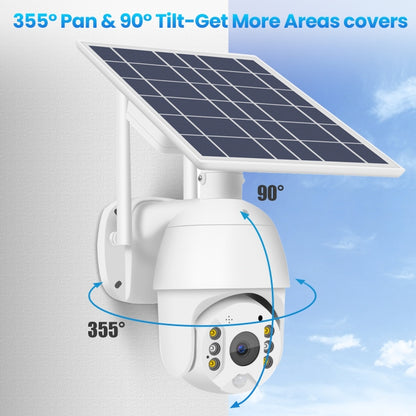 T16 1080P Full HD 4G (EU Version) Network Monitoring Solar Powered Camera, Support PIR + Radar Alarm, Night Vision, Two Way Audio, TF Card - Security by buy2fix | Online Shopping UK | buy2fix