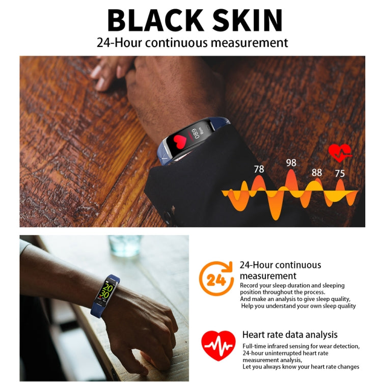 Z21 Plus 0.96 inch TFT LCD Color Screen Smart Bracelet IP68 Waterproof, Support Call Reminder/ Heart Rate Monitoring / Sleep Monitoring/ Multiple Sport Mode (Red) - Smart Wear by buy2fix | Online Shopping UK | buy2fix