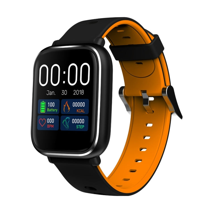 Q58S 1.3 inch TFT Touch Screen IP67 Waterproof Smartwatch, Support Call Reminder/ Heart Rate Monitoring /Blood Pressure Monitoring/ Sleep Monitoring (Orange) - Smart Wear by buy2fix | Online Shopping UK | buy2fix