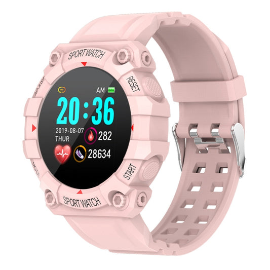 FD68 1.3 inch Color Round Screen Sport Smart Watch, Support Heart Rate / Multi-Sports Mode(Pink) - Smart Wear by buy2fix | Online Shopping UK | buy2fix