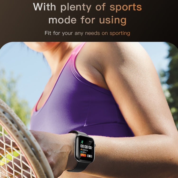 Yesido IO17 1.89 inch IPS Screen IP67 Waterproof Smart Watch, Support Blood Pressure Monitoring / ECG (Black) - Smart Watches by Yesido | Online Shopping UK | buy2fix