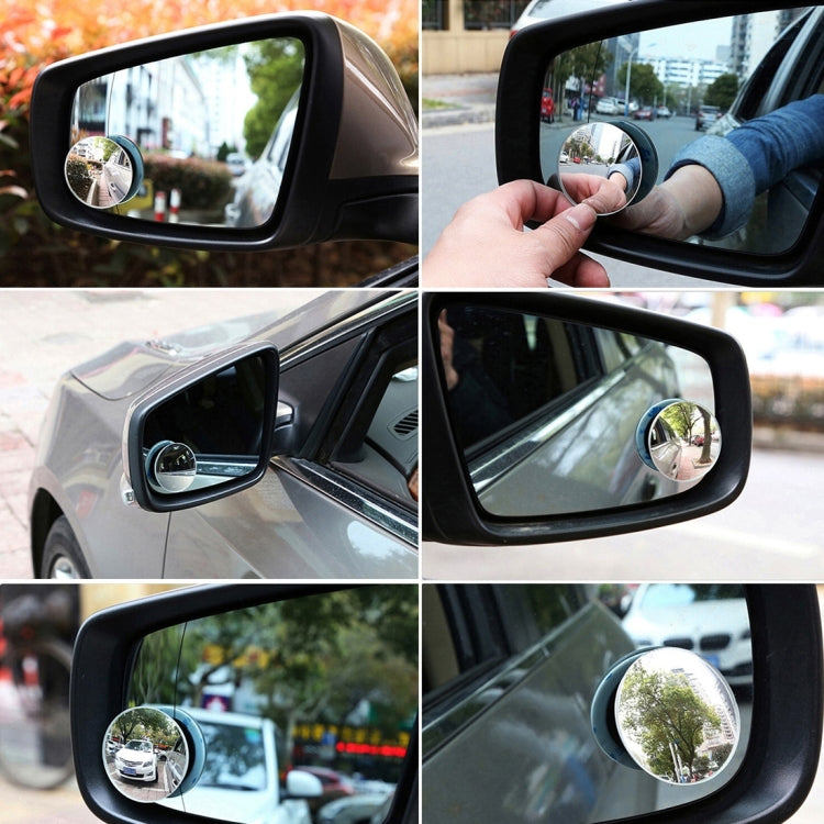 SY-020 Car Blind Spot Rear View Wide Angle Mirror, Diameter: 5cm(White) - Convex Mirror & Accessories by buy2fix | Online Shopping UK | buy2fix