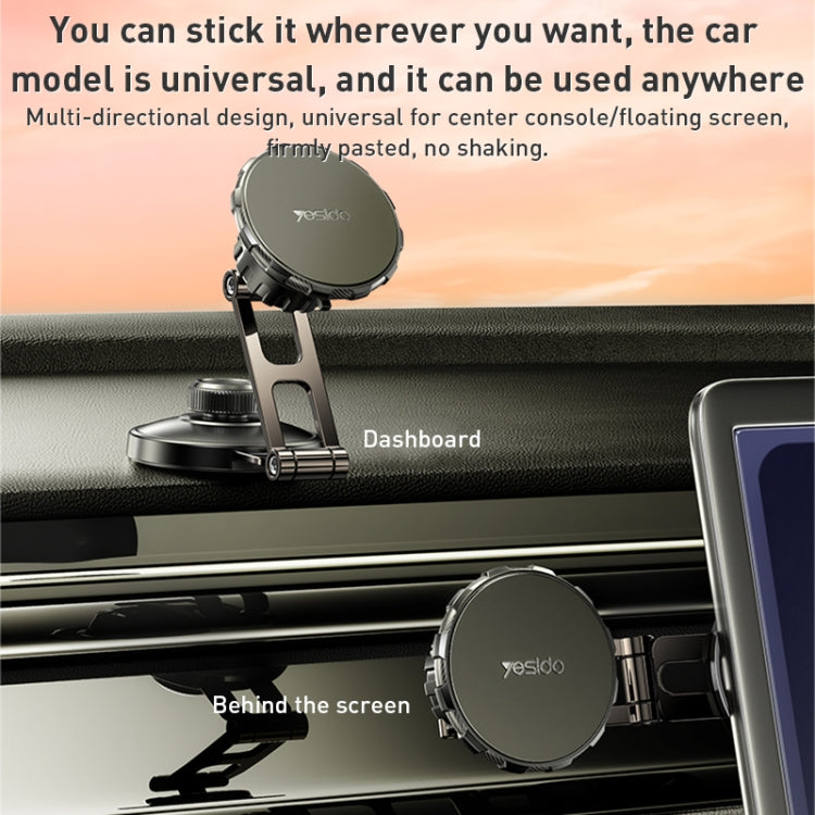 Yesido C198 Telescopic Adjustable Car Magnetic Holder - Car Holders by Yesido | Online Shopping UK | buy2fix