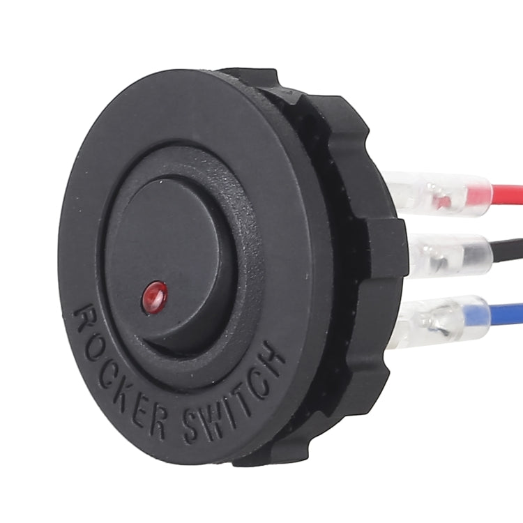 Car / Boat Modified Switch with 11cm Cable (Red Light) - In Car by buy2fix | Online Shopping UK | buy2fix