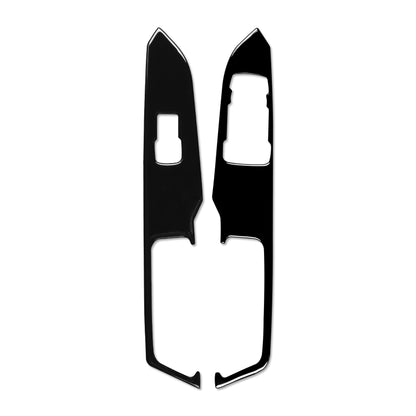 For Ford Mustang 2015-2020 Car Window Lift Decorative Sticker, Right Drive (Black) - In Car by buy2fix | Online Shopping UK | buy2fix