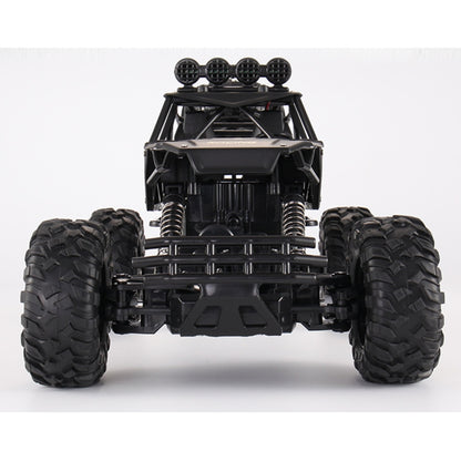 HD6026 1:12 Large Alloy Climbing Car Mountain Bigfoot Cross-country Four-wheel Drive Remote Control Car Toy, Size: 37cm(Silver) - RC Cars by buy2fix | Online Shopping UK | buy2fix