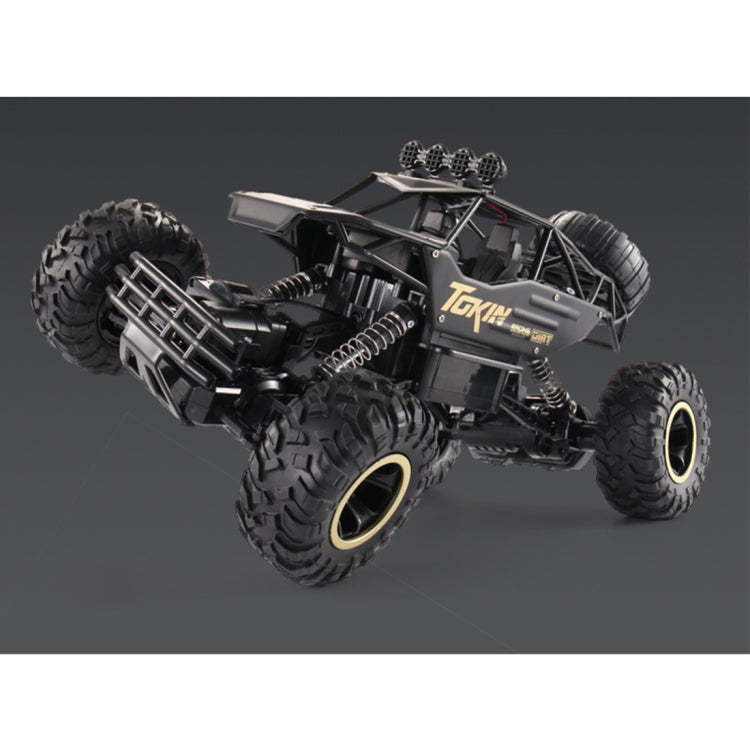 HD6026 1:12 Large Alloy Climbing Car Mountain Bigfoot Cross-country Four-wheel Drive Remote Control Car Toy, Size: 37cm(Silver) - RC Cars by buy2fix | Online Shopping UK | buy2fix