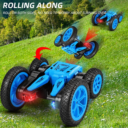 YDJ-D850 1:24 2.4G 360 degree Roller Remote Control Stunt Buggy Car (Red) - RC Cars by buy2fix | Online Shopping UK | buy2fix
