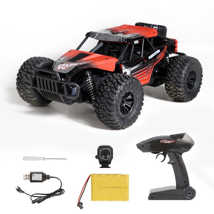 HELIWAY DM-1801 2.4GHz Four-way Remote Vehicle Toy Car with Remote Control & 720P HD WiFi Camera(Red) - RC Cars by DEER MAN | Online Shopping UK | buy2fix
