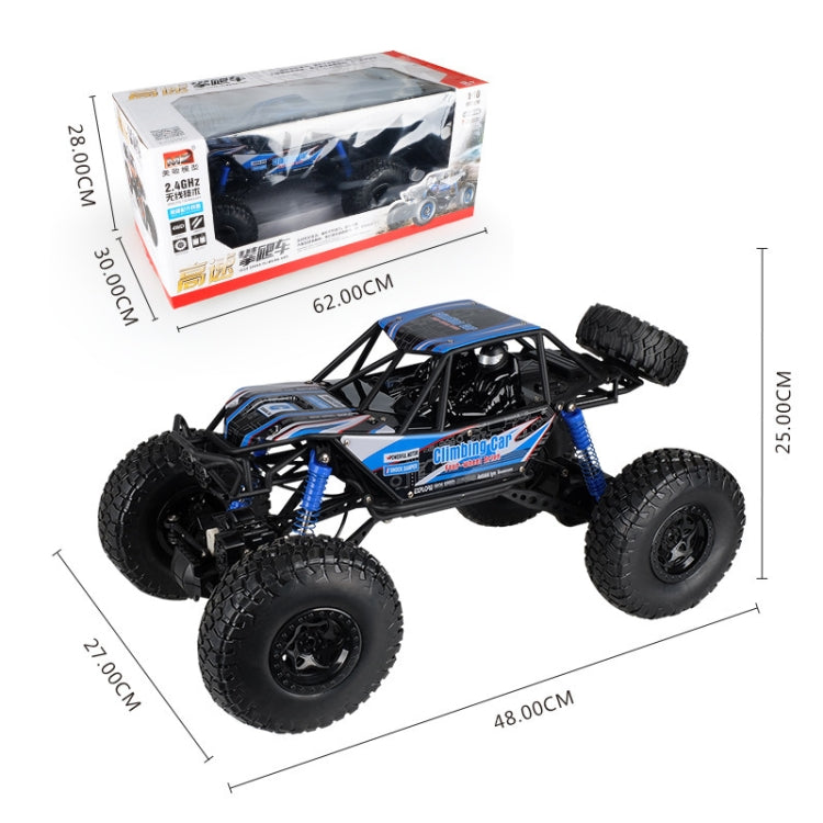 2837 1:10 Large High Speed Four-wheel Climbing Vehicle Model Bigfoot Monster Off-road Remote Control Racing Toy(Orange) - RC Cars by buy2fix | Online Shopping UK | buy2fix