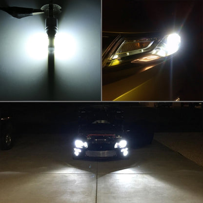 2 PCS H1 DC12V / 4.5W / 6000K / 360LM Car LED Fog Light with 6 CSP Lamp Beads, White Light (Black) - Fog / Driving Lights by buy2fix | Online Shopping UK | buy2fix