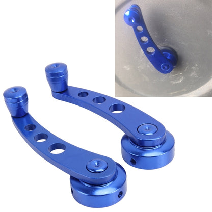 1 Pair Universal Car Wagon Door Window Crank Handle Winder  Manual Door Crank Handle Window Winders(Blue) - Ornaments by buy2fix | Online Shopping UK | buy2fix