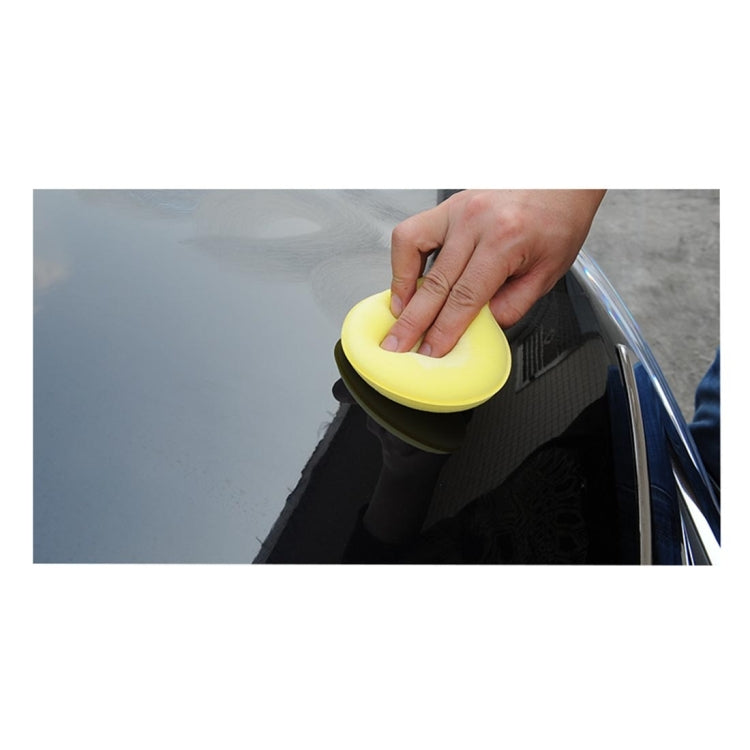 10 PCS Household Cleaning Sponge Car Sponge Ball Car Wash Sponge,Size：9.6 x 9.6 x 2.5cm - Polishing Machine & Accessories by buy2fix | Online Shopping UK | buy2fix