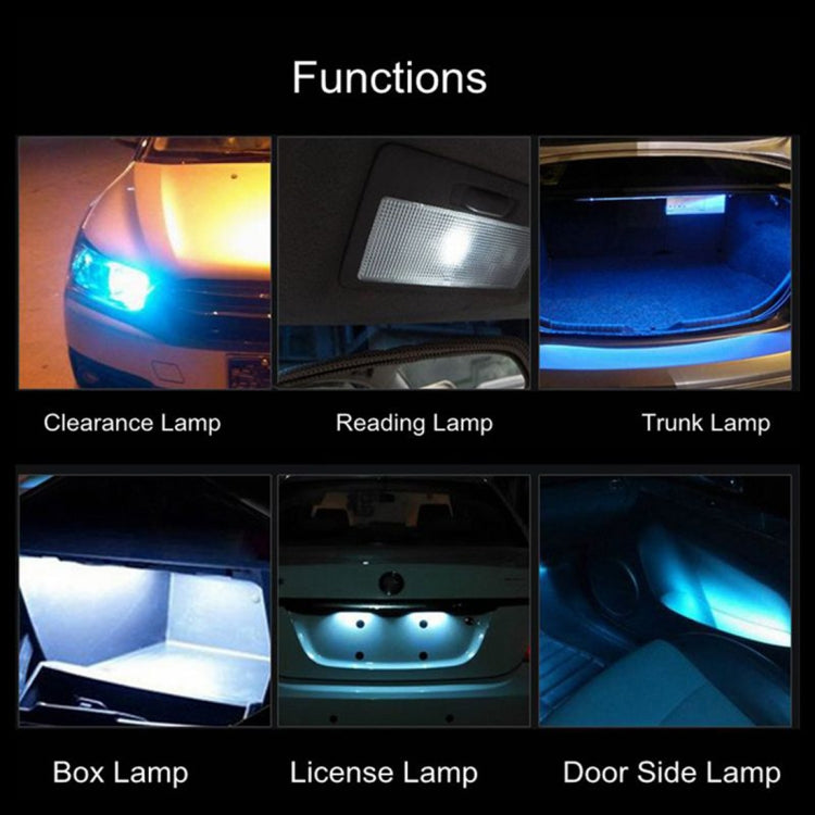 2 PCS 36mm DC12V 1.7W 6000K 135LM 2LEDs SMD-3030 Car Reading Lamp, with Decoder - Dome Lights by buy2fix | Online Shopping UK | buy2fix