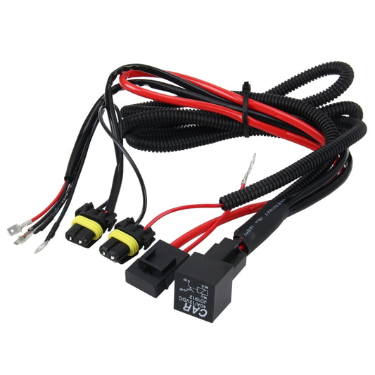 DC 12V 40A H1 Bulb Strengthen Line Group HID Xenon Controller Cable Relay Wiring - Wires by buy2fix | Online Shopping UK | buy2fix