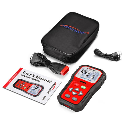 KONNWEI KW818 EOBD / OBDII Car Auto Diagnostic Scan Tools CAN Code Reader Scanner (Only for 12V Gasoline Car) - Code Readers & Scan Tools by KONNWEI | Online Shopping UK | buy2fix