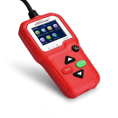 KONNWEI KW680 Mini OBDII Car Auto Diagnostic Scan Tools  Auto Scan Adapter Scan Tool (Can Detect Battery and Voltage, Only Detect 12V Gasoline Car)(Red) - Code Readers & Scan Tools by KONNWEI | Online Shopping UK | buy2fix