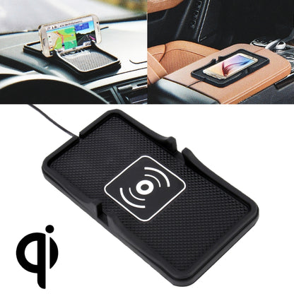 Home Car DC 5V/2A 5W Fast Charging Qi Standard Wireless Charger Pad, For iPhone, Galaxy, Huawei, Xiaomi, LG, HTC and Other QI Standard Smart Phones - In Car by buy2fix | Online Shopping UK | buy2fix