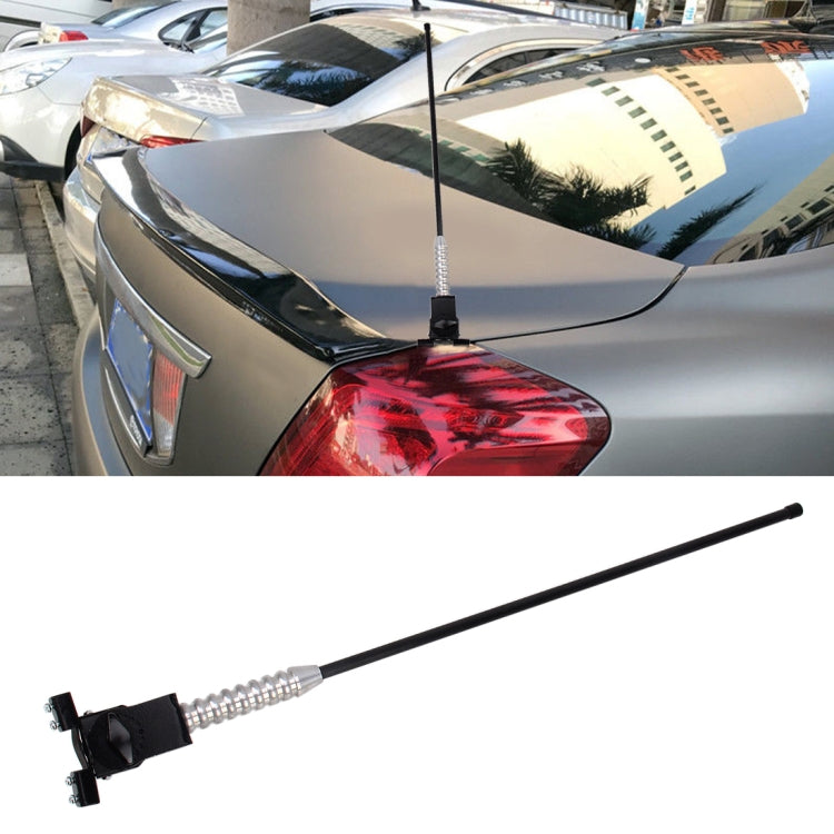 PS-411 Universal Car Auto Modified Decoration Extensile Aerial Glass-mount Cellular Antenna(Black) - Aerials by buy2fix | Online Shopping UK | buy2fix