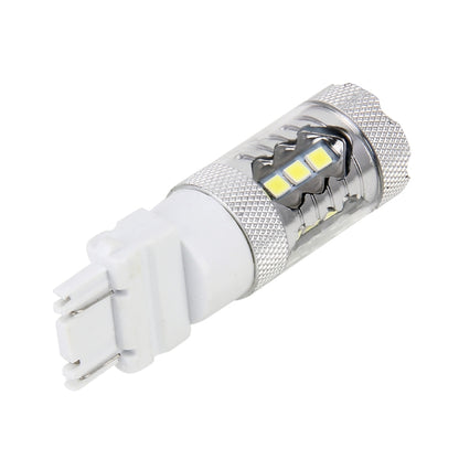 2 PCS T20 / 7440 5W 250LM 6000K Car Auto Turn Light Reversing Lights 16LEDs SMD-2835 Lamps, DC 12V(White Light) - Arrow Turn Lights by buy2fix | Online Shopping UK | buy2fix