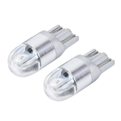 2 PCS T10 2W 2 SMD-3030 LED Car Clearance Lights Lamp, DC 12V (Blue Light) - Clearance Lights by buy2fix | Online Shopping UK | buy2fix