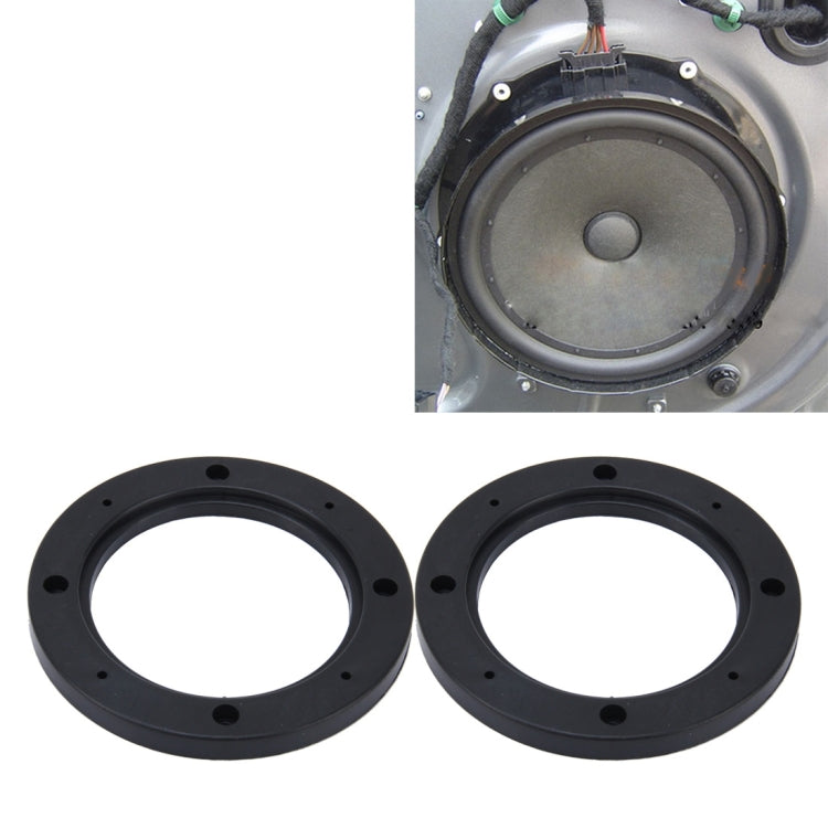2 PCS 4 inch Car Auto ABS Loudspeaker Base Protection Hollow Cover Holder Mat, Inner Diameter: 10cm - In Car by buy2fix | Online Shopping UK | buy2fix
