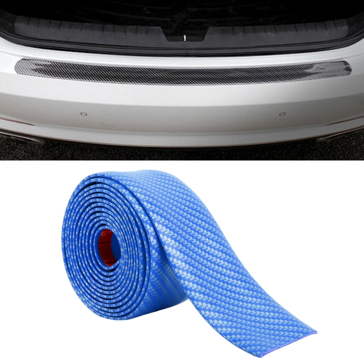 Universal Car Door Threshold Decoration Strip Decorative Sticker, Size : 5CM x 3M(Blue) - Decorative Strip by buy2fix | Online Shopping UK | buy2fix