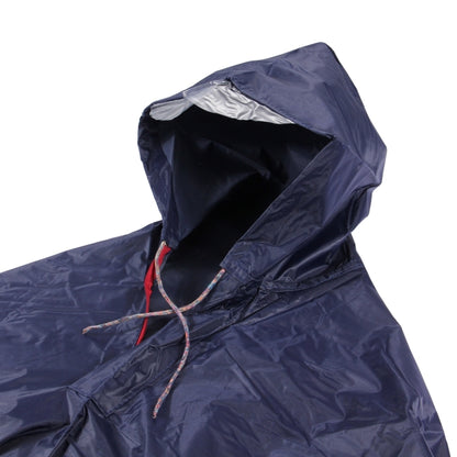 HUAMINGSI D-338 Adult Thicker Nylon Waterproof Fabric Impermeable Cycling Raincoat With Transparent Cap Brim - Raincoat by buy2fix | Online Shopping UK | buy2fix